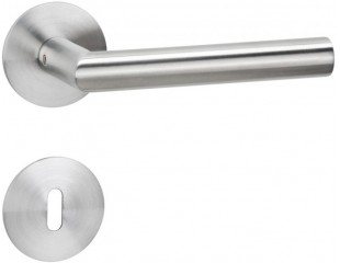 Kljuka za notranja vrata Hermat – Basic 02, 1802/2636.FL - inox