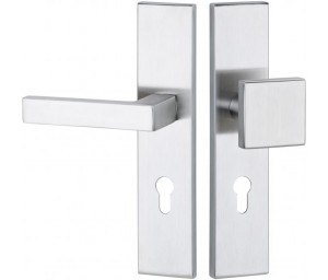 Kljuka / gumb za vhodna vrata Hermat - 2094/3132 SH - varnostna garnitura