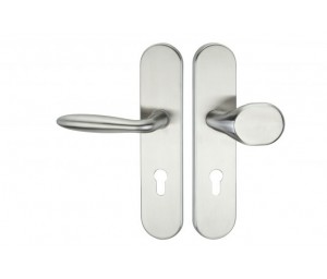 Kljuka / gumb za vhodna vrata Hermat - 2089/3128 SH - varnostna garnitura 