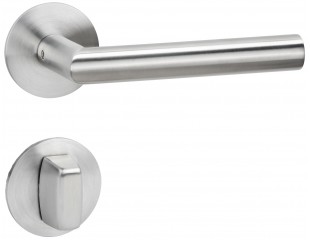 Kljuka za kopalnico in stranišče Hermat – Basic 02, 1802/2636.FL WC - inox