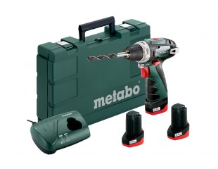 Baterijski vrtalnik / vijačnik Metabo Powermaxx BS Basic SET (Vrtalnik; 3 x baterija; polnilec; kovček)