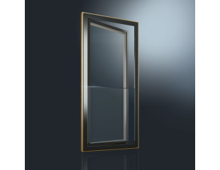 Steklena ograja za francoski balkon - Gutmann FPS set - barva antracit RAL7016