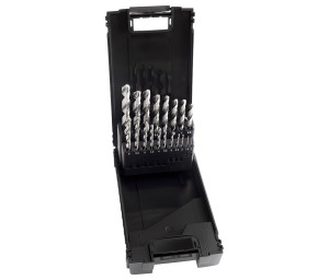 Set svedrov za kovino greenteQ HSS-G BASIC plus, 19-delni